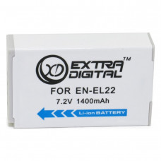 Аккумулятор, батарея для Nikon EN-EL22, Li-ion, 1400 mAh (BDN2683) | Extradigital
