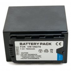 Аккумулятор, батарея Panasonic VW-VBD78, Li-ion, 7.4V, 7800mAh | Extradigital