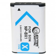 Аккумулятор, батарея для Sony NP-BX1, Li-ion, 1240 mAh (BDS2648) | Extradigital
