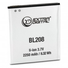 Аккумулятор, батарея для Lenovo BL208 (2250 mAh) | Extradigital