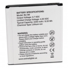 Аккумулятор, батарея для Lenovo BL198 (2250 mAh) | Extradigital