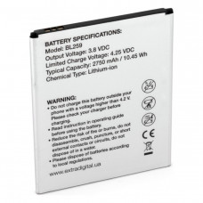 Аккумулятор, батарея для Lenovo K5 (A6020a40), (BL259) 2750 mAh | Extradigital