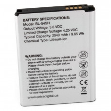 Аккумулятор, батарея для LG Optimus G3s D724 (BL-54SH) 2540 mAh | Extradigital