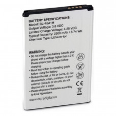 Аккумулятор, батарея для LG K10 (BL-45A1H) 2300 mAh | Extradigital