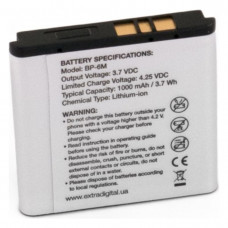 Аккумулятор, батарея для Nokia BP-6M (1000 mAh) | Extradigital
