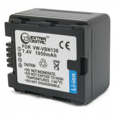 Аккумулятор, батарея для Panasonic VW-VBN130, Li-ion, 1050 mAh | Extradigital