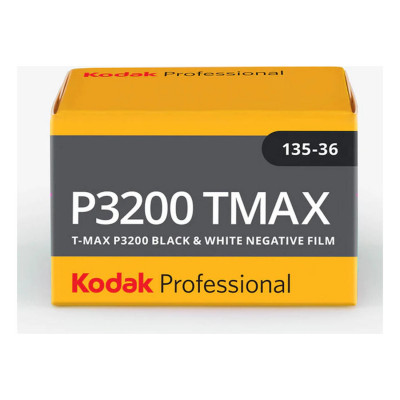 Фотопленка черно-белая Kodak Professional T-MAX P3200 тип 135=35 мм / 36 (10/2026)