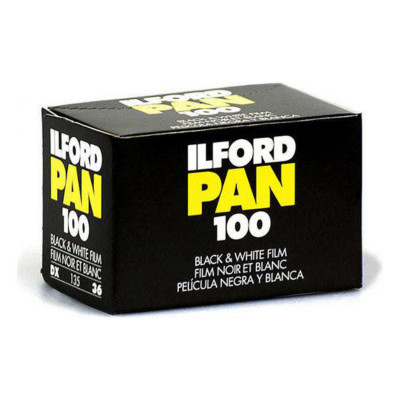 Фотопленка черно-белая ILFORD PAN 100 ISO тип 135=35 мм / 36 (09/2028)