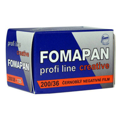 Фотопленка черно-белая Fomapan Creative 200 ISO тип 135=35 мм / 36 (03/2027)
