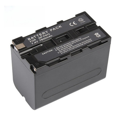 Аккумулятор Sony NP-F970 7800mAh для видеосвета Yongnuo YN300, YN600, YN900, Godox LED500, LED1000, Aputure Amaran 100d, 200d, 300c
