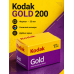Фотопленка цветная Kodak GOLD 200 ISO, тип 135=35 мм тип (35мм), 36 кадров - насыщенные цвета и мелкое зерно (05/2027)