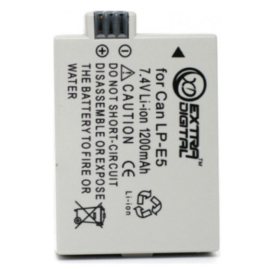 Аккумулятор, батарея Canon LP-E5 | Extradigital