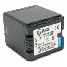 Аккумулятор, батарея для Panasonic VW-VBN260, Li-ion, 2100 mAh (BDP2594) | Extradigital