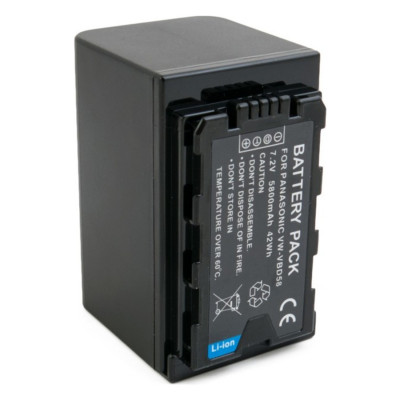 Аккумулятор, батарея Panasonic VW-VBD58, Li-ion, 7.2V, 5800mAh | Extradigital
