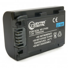 Аккумулятор, батарея для Sony NP-FH50, Li-ion, 1050 mAh (BDS2660) | Extradigital