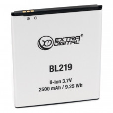 Аккумулятор, батарея для Lenovo BL219 (2500 mAh) | Extradigital