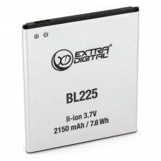 Аккумулятор, батарея для Lenovo S580 (BL225) 2150 mAh | Extradigital