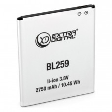 Аккумулятор, батарея для Lenovo K5 (A6020a40), (BL259) 2750 mAh | Extradigital