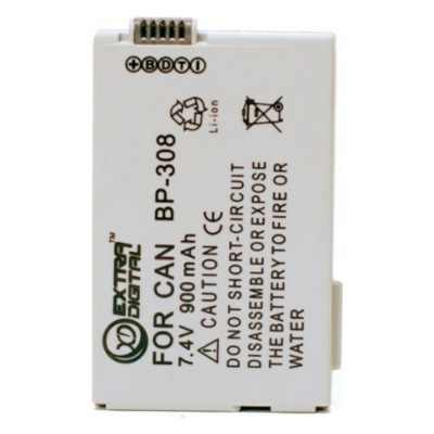 Аккумулятор, батарея Canon BP-308B | Extradigital