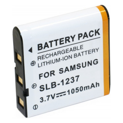 Аккумулятор, батарея для Samsung SLB-1237, Li-ion, 1050 mAh | Extradigital