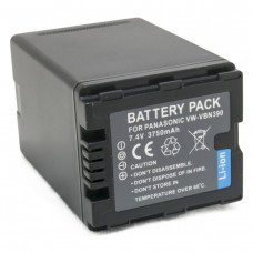 Аккумулятор, батарея для Panasonic VW-VBN390, Li-ion, 3750 mAh | Extradigital