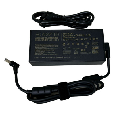 Блок питания для ноутбуков Asus 20V 12A /19.5V 11.8A 230W (6.0x3.7)