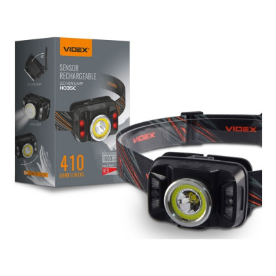 Налобный светодиодный фонарик VIDEX VLF-H035C 410Lm 5000K